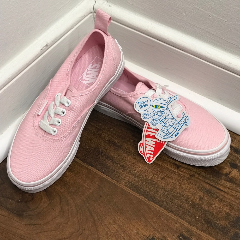 NWT Vans 'Authentic Elastic' Chalk Pink/White Shoe